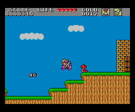 Super Wonder Boy Monster World [Model G-1346] screenshot