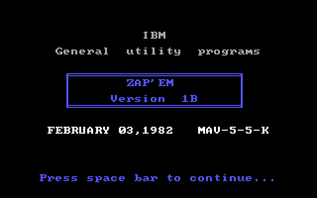 Zap'em screenshot