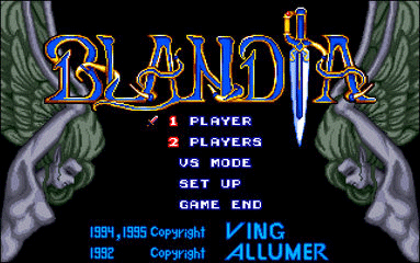 Blandia 98, NEC PC-9801 Series 5.25in. disk. by Ving (1995)