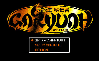 Garyuoh Hidensho screenshot