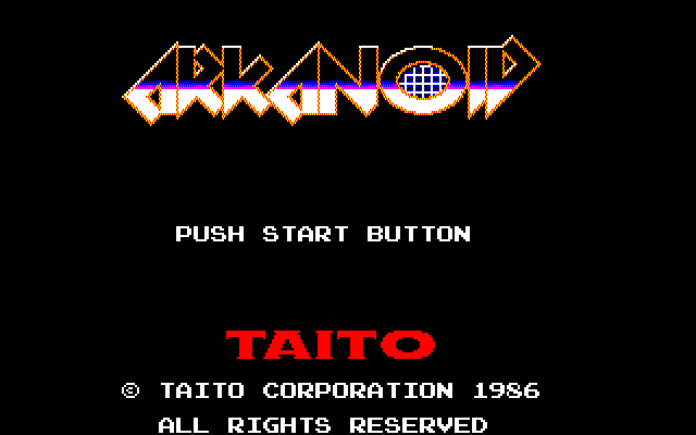 Arkanoid screenshot