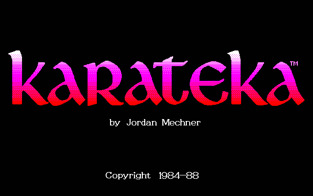 Karateka [2DD Ver.] screenshot