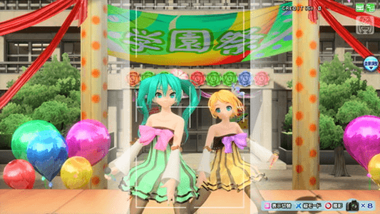 Hatsune Miku: Project DIVA Arcade Version B screenshot