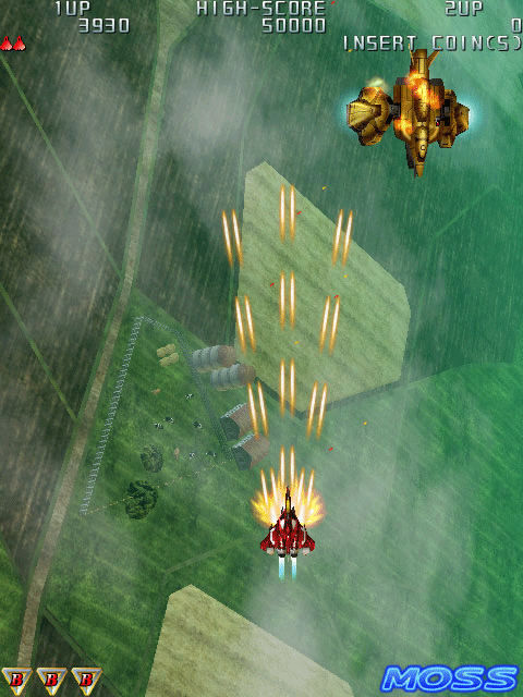 Raiden III for NESiCAxLive screenshot