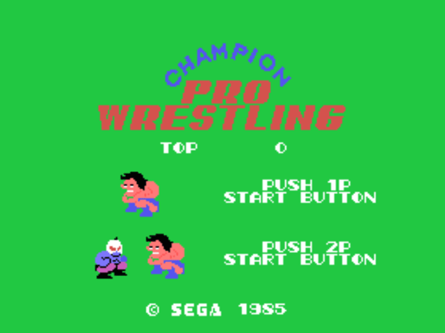 Champion Pro Wrestling [Model G-1039] screenshot