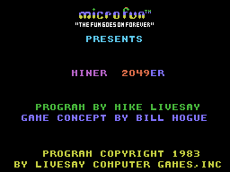 Miner 2049er screenshot
