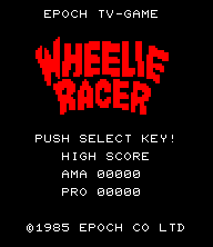 Wheelie Racer [Model 10 NO.09140] screenshot