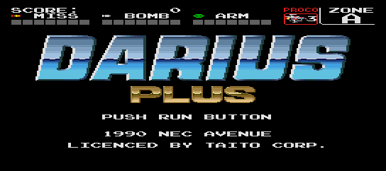 Darius Plus [Model NAPH-1009] screenshot