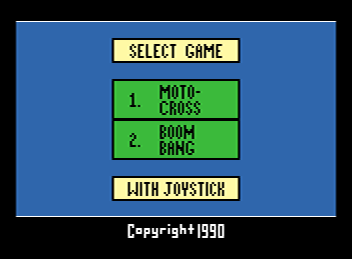 2 Pak Special: Motocross + Boom Bang [Model 0701/157] screenshot