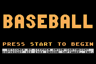 Baseball [Model BR1001] screenshot