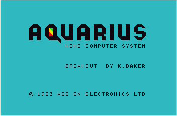 Breakout [Model KEB 010] screenshot
