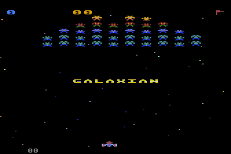 Galaxian , Atari 5200 cart. by Atari, Inc. (1982)