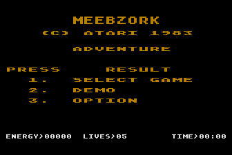 Meebzork screenshot