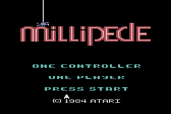 Millipede [Model CX5248] screenshot