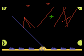 Missile Command [Model CX5202] screenshot