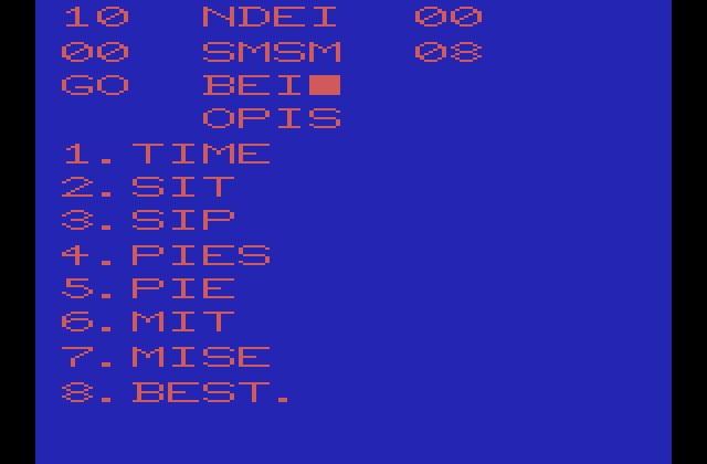 Boggle screenshot