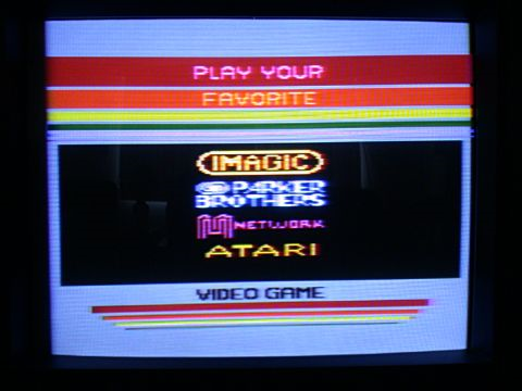 Imagic Selector ROM screenshot