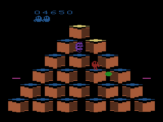 Q*bert [Model PB5360] screenshot