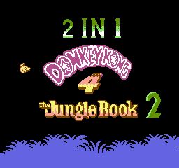 2 IN 1: Donkey Kong Country 4 + The Jungle Book 2 screenshot