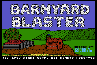 Barnyard Blaster [Model RX8086] screenshot