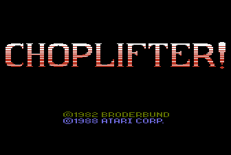 Choplifter! [Model RX8096] screenshot