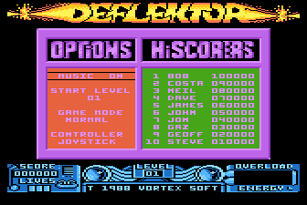 Deflektor [Model RX8125] screenshot