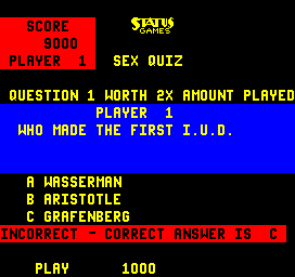 Sex Triv screenshot