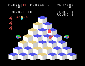 Q*bert [Model 9800] screenshot