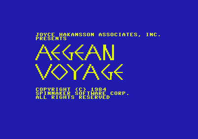 Aegean Voyage screenshot