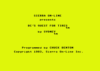BC's Quest for Tires screenshot