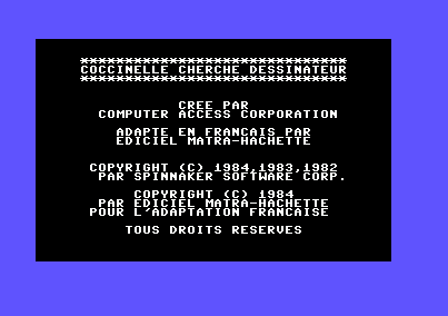 Coccinelle cherche dessinateur screenshot