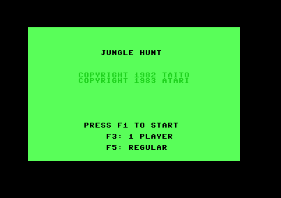 Jungle Hunt [Model RX8530] screenshot