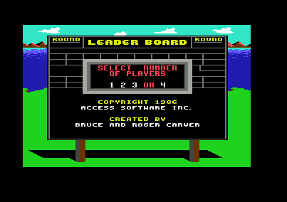 Leaderboard Golf screenshot