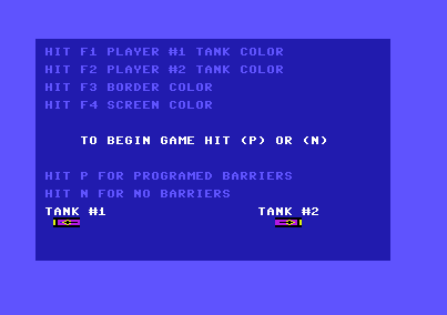 Tank Wars screenshot
