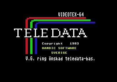 Teledata screenshot