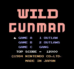 Wild Gunman [Model HVC-WG] screenshot