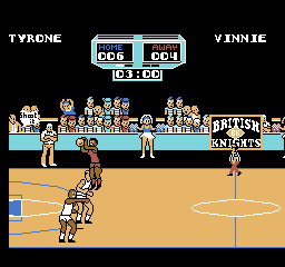 Arch Rivals - A Basketbrawl! [Model NES-Q4-USA] screenshot