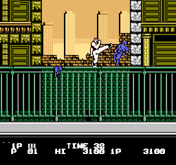 Bad Dudes vs. Dragonninja [Model NES-55-FRA] screenshot