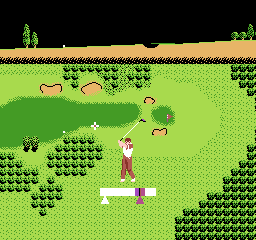 Bandai Golf - Challenge Pebble Beach [Model NES-PG-USA] screenshot