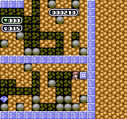 Boulder Dash [Model NES-XB-USA] screenshot