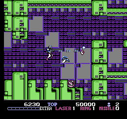 Burai Fighter [Model NES-UF-USA] screenshot
