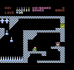 Castlequest [Model NES-O5-USA] screenshot