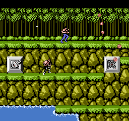 Contra [Model NES-CT-USA] screenshot
