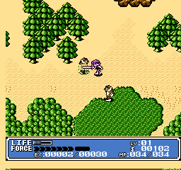 Crystalis [Model NES-GO-USA] screenshot
