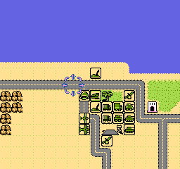 Desert Commander [Model NES-DF-USA] screenshot