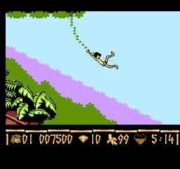 Disney's The Jungle Book [Model NES-JJ-USA] screenshot