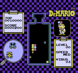 Dr. Mario [Model NES-VU-NOE] screenshot