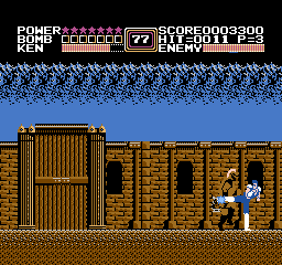 Fist of the North Star [Model NES-HO-USA] screenshot