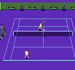 Four Players' Tennis screenshot