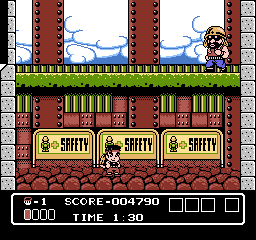 Hammerin' Harry [Model NES-59-FRA] screenshot